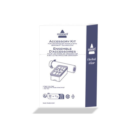 Bissell Filter Set For CrossWave Filter/Brush Roll 2 pk