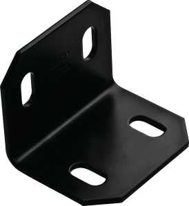 National Hardware 1217BC Series N351-494 Corner Brace, 2.4 in L, 3 in W, 2.4 in H, Steel, Powder-Coated