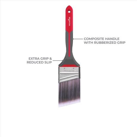 Wooster Ultra/Pro 3 in. Firm Flat Paint Brush, Pack of 6