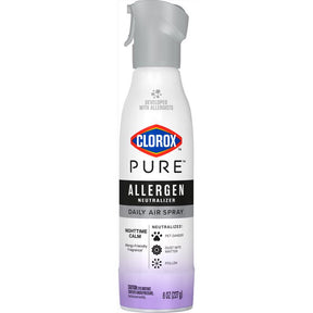 Clorox Pure Nighttime Calm Scent Air Freshener Spray 8 oz Aerosol 1 pk, Pack of 6