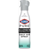 Clorox Pure Clean Breeze Scent Air Freshener Spray 8 oz Aerosol 1 pk, Pack of 6