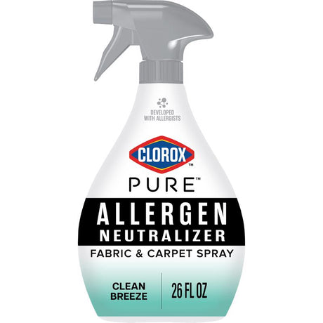 Clorox Pure Clean Breeze Scent Air Freshener Spray 26 oz Aerosol 1 pk, Pack of 6