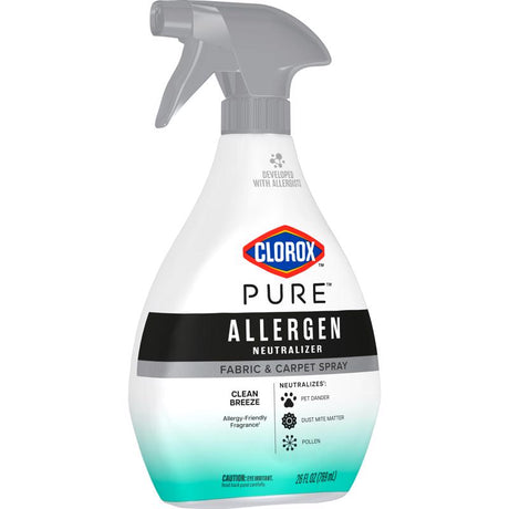 Clorox Pure Clean Breeze Scent Air Freshener Spray 26 oz Aerosol 1 pk, Pack of 6
