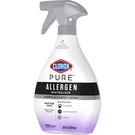 Clorox Pure Nighttime Calm Scent Air Freshener Spray 26 oz Liquid 1 pk, Pack of 6