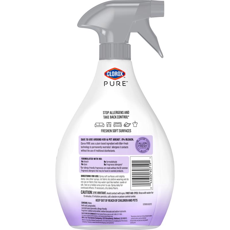 Clorox Pure Nighttime Calm Scent Air Freshener Spray 26 oz Liquid 1 pk, Pack of 6