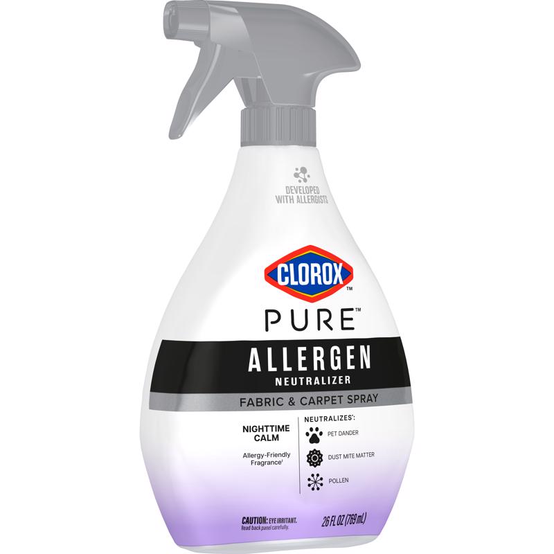 Clorox Pure Nighttime Calm Scent Air Freshener Spray 26 oz Liquid 1 pk, Pack of 6