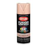 Krylon Fusion All-in-One Flat/Matte Vintage Rose Paint +Primer 12 oz, Pack of 6