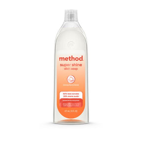 Method Super Shine Among the Orchards Scent Liquid Dish Soap 16 oz 1 pk, Pack of 4
