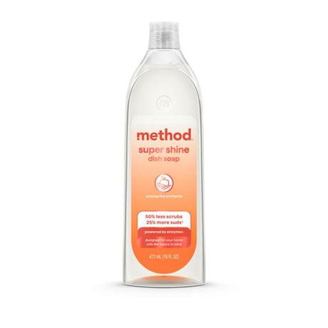 Method Super Shine Among the Orchards Scent Liquid Dish Soap 16 oz 1 pk, Pack of 4