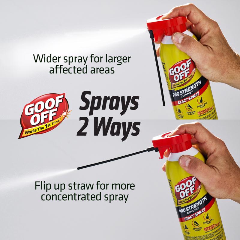 Goof Off Go Pro Strength All Purpose Remover 12 oz, Pack of 6