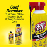 Goof Off Go Pro Strength All Purpose Remover 12 oz, Pack of 6