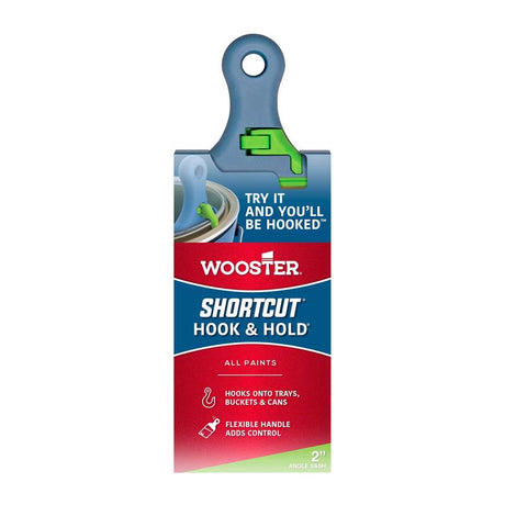 Wooster Hook & Hold 2 in. Soft Angle Paint Brush, Pack of 24