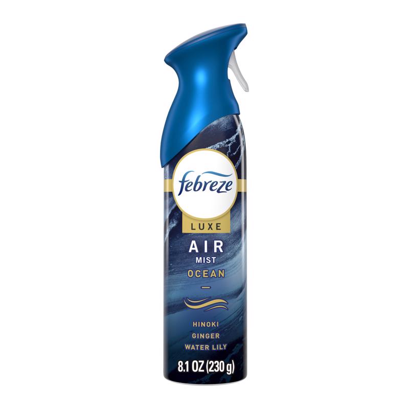 Febreze Ocean Scent Air Freshener 8.1 oz Aerosol 1 pk, Pack of 6