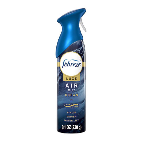 Febreze Ocean Scent Air Freshener 8.1 oz Aerosol 1 pk, Pack of 6