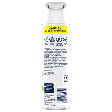 Glade Clean Linen Scent Air Freshener 7.3 oz Aerosol, Pack of 6