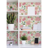 NuWallpaper 20.5 in. W X 216 in. L Peel and Stick Wallpaper, Pack of 4
