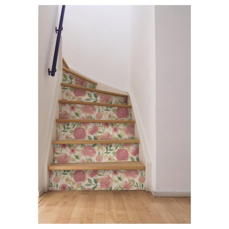 NuWallpaper 20.5 in. W X 216 in. L Peel and Stick Wallpaper, Pack of 4