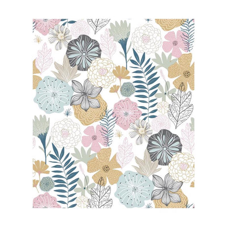 RoomMates 20.5 in. W X 198 in. L Peel and Stick Wallpaper, Pack of 4