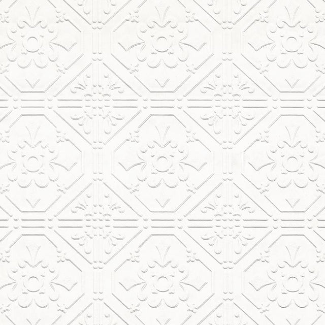 Brewster 20.9 in. W X 396 in. L Paste Paintable Wallpaper, Pack of 6
