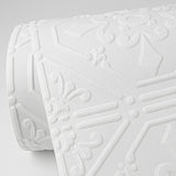 Brewster 20.9 in. W X 396 in. L Paste Paintable Wallpaper, Pack of 6