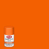 Krylon Short Cuts Gloss Tangerine Spray Paint 3 oz, Pack of 6