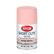Krylon Short Cuts Satin Rose Petal Craft Spray Paint 3 oz, Pack of 6