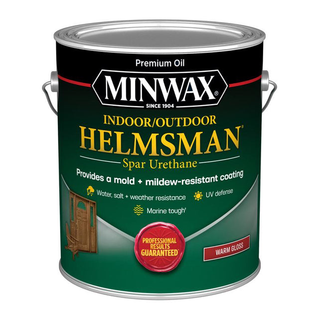 Minwax Helmsman Warm Gloss Clear Spar Urethane 1 gal, Pack of 2