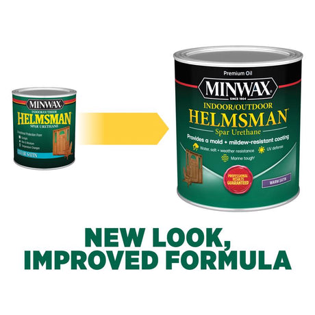 Minwax Helmsman Warm Gloss Clear Spar Urethane 1 gal, Pack of 2