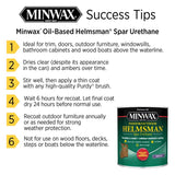 Minwax Helmsman Warm Gloss Clear Spar Urethane 1 gal, Pack of 2