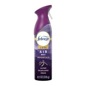 Febreze Mountain Scent Air Freshener 8.1 oz Aerosol 1 pk, Pack of 6