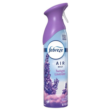 Febreze Twilight Lavender Scent Air Freshener 8.1 oz Aerosol 1 pk, Pack of 6