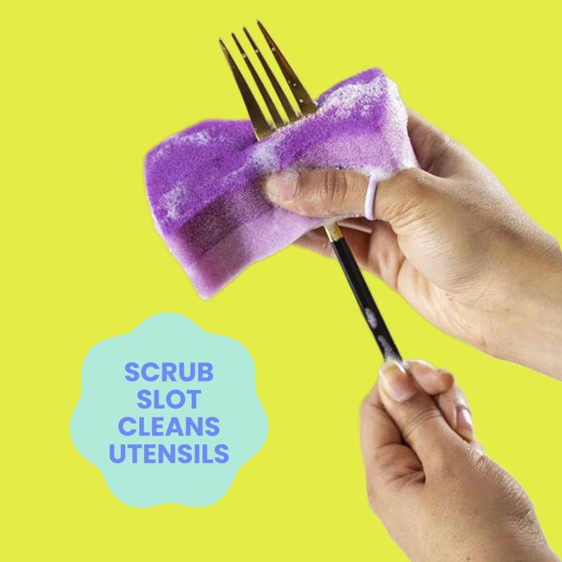 Scotch-Brite Medium Duty Scrubber Sponge For All Purpose 1 pk, Pack of 6