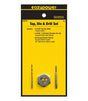 Eazypower 83713 Tap Die and Drill Set, 3-Piece, Tungsten Steel, Titanium Nitride-Coated