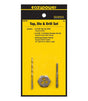 Eazypower 83715 Tap Die and Drill Set, 3-Piece, Tungsten Steel, Titanium