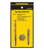 Eazypower 83723 Tap Die and Drill Set, 3-Piece, Tungsten Steel