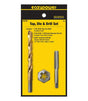 Eazypower 83725 Tap Die and Drill Set, 3-Piece, Tungsten Steel