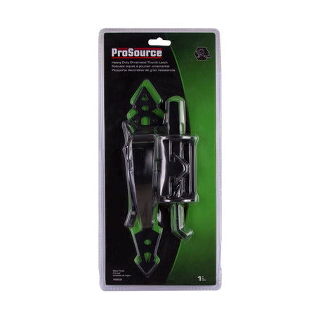 ProSource 33156PKS-PS Thumb Latch, 5/8 in Bolt Head, 7-3/4 in L Bolt, Steel, Powder-Coated
