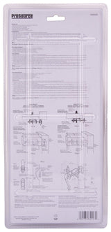 ProSource 33156PKS-PS Thumb Latch, 5/8 in Bolt Head, 7-3/4 in L Bolt, Steel, Powder-Coated