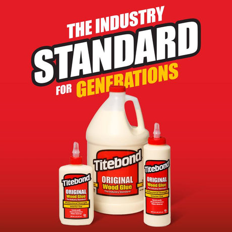 Titebond Original Translucent Wood Glue 1 gal, Pack of 2