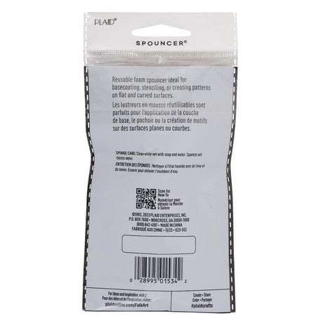 FolkArt 1.88 in. W X 5.0 in. L Foam Applicator, Pack of 6