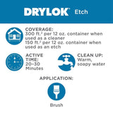 Drylok Flat Clear Concrete Cleaner 12 oz