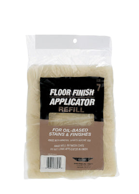 Ettore 7 in. Floor Applicator Microfiber Refill Pad 1 pk