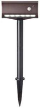 Light It 20033-107 Garden and Path Light, AA Battery, 6-Lamp, LED Lamp, 42 Lumens, 6000 K Color Temp, Plastic, Bronze