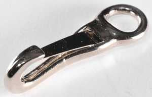 Baron 341-3/8 Snap Hook, 30 lb Working Load, Steel, Zinc