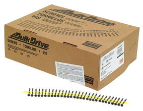 Simpson Strong-Tie DWC DWC158PS Screw, #6 Thread, 1-5/8 in L, Bugle Head, #2 Drive, Steel, Gray Phosphate