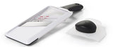 Good Grips 1119100V4 Series Mandoline Slicer, 3-3/4 in L, Stainless Steel Blade, Dishwasher Safe: Yes