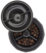 Oxo 1141000 Salt and Pepper Grinder Set, 1.94 oz Pepper, 4.76 oz Salt Capacity, Plastic/Stainless Steel, Clear