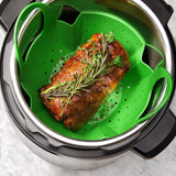 Oxo 1142380 Steamer, Silicone, Green