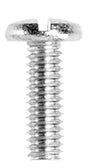 Danco No. 8-32 X 1/2 in. L Slotted Binding Head Chrome-Plated Brass Faucet Handle Screw 1 pk, Pack of 5