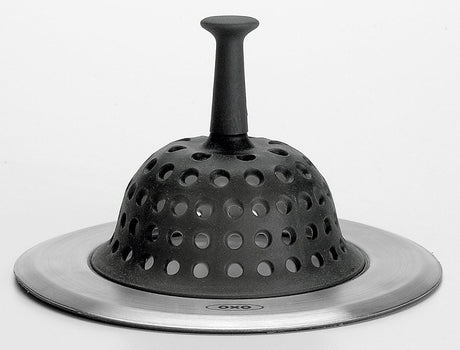 Good Grips 1308200 Sink Strainer, Silicone/Stainless Steel